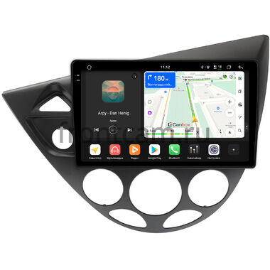 Ford Focus 1998-2005 (черная) Canbox PRO-Line 2K 4252-9-1716 на Android 13 (4G-SIM, 8/256, DSP, QLed)