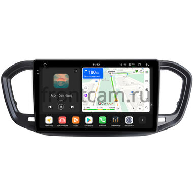 Lada Vesta (NG), Aura 2024-2025 (черная, матовая) Canbox PRO-Line 2K 4252-9-9820 на Android 13 (4G-SIM, 8/256, DSP, QLed)