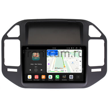 Mitsubishi Pajero 3, Montero 3 1999-2006 (черная) Canbox PRO-Line 2K 4254-9-266 на Android 13 (4G-SIM, 12/256, DSP, QLed)