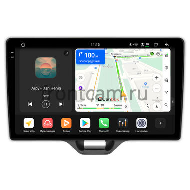 Toyota Yaris 4, Yaris Cross (2020-2024) (левый руль) Canbox PRO-Line 2K 4255-10-552 на Android 13 (4G-SIM, 12/256, DSP, QLed)