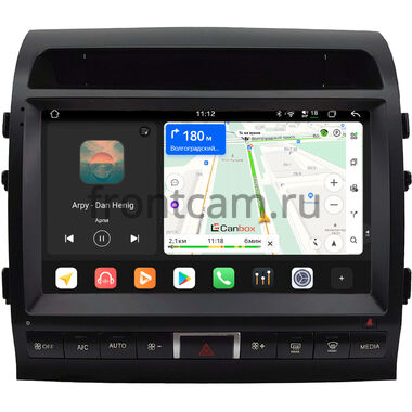 Toyota Land Cruiser 200 2013-2015 (Тип B, матовая) Canbox PRO-Line 2K 4257-10-0239 на Android 13 (4G-SIM, 4/64, DSP, QLed)