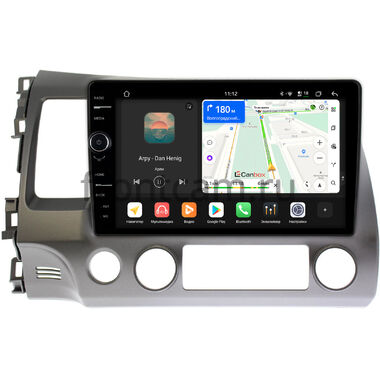 Honda Civic 8 4D 2005-2012 (левый руль, седан) Canbox PRO-Line 7873-10-063 на Android 13 (4G-SIM, 12/256, DSP, QLed)
