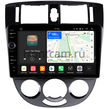 Daewoo Gentra 2 2013-2015, Nubira 3 2003-2004 (черная, глянцевая) Canbox H-Line 8854-10-0830 на Android 14 (4G-SIM, 6/128, DSP, QLed)