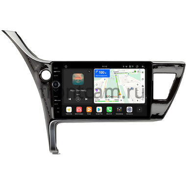 Toyota Corolla (E160/E170/E180) 2015-2024 (гибрид, левый руль или китайский рынок) (тип 2, для авто с камерой) Canbox H-Line 8853-10-1266 на Android 14 (4G-SIM, 4/64, DSP, QLed)