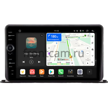 Canbox H-Line 8855-10-2117 на Android 14 (4G-SIM, 8/128, DSP, QLed) для установки на торпедо грузовика, автобуса и другого коммерческого транспорта