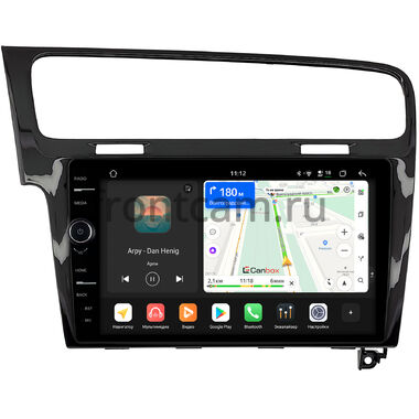 Volkswagen Golf 7 2012-2020 (глянцевая) Canbox H-Line 8853-10-469 на Android 14 (4G-SIM, 4/64, DSP, QLed)