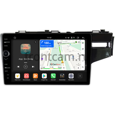 Honda Fit 3 2013-2020 (глянцевая, правый руль) Canbox PRO-Line 7871-10-508 на Android 13 (4G-SIM, 6/128, DSP, QLed)