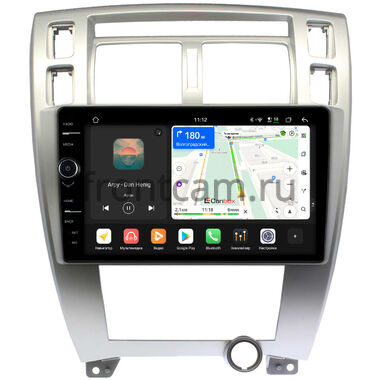 Hyundai Tucson 2004-2010 (серебряная) Canbox PRO-Line 7873-10-HY166T на Android 13 (4G-SIM, 12/256, DSP, QLed)