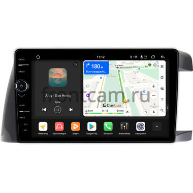 Toyota Wish 2003-2009 (Тип 2) Canbox H-Line 8855-10-TO383T на Android 14 (4G-SIM, 8/128, DSP, QLed)