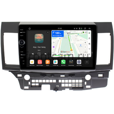 Mitsubishi Lancer 10 2007-2017 (для авто без Rockford) Canbox H-Line 8854-1021 на Android 14 (4G-SIM, 6/128, DSP, QLed)