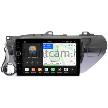 Toyota Hilux 8 2015-2026 (руль слева) Canbox PRO-Line 7872-1056 на Android 13 (4G-SIM, 8/256, DSP, QLed) (для любой комплектации)