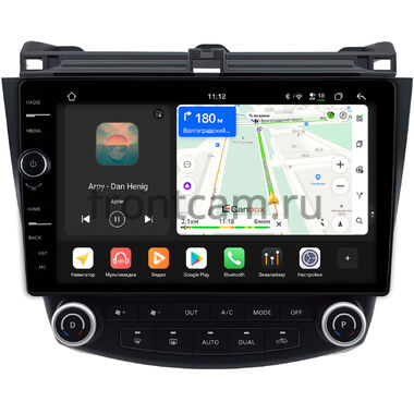 Honda Accord 7 2002-2008 (Тип 1) Canbox H-Line 8854-1073 на Android 14 (4G-SIM, 6/128, DSP, QLed)
