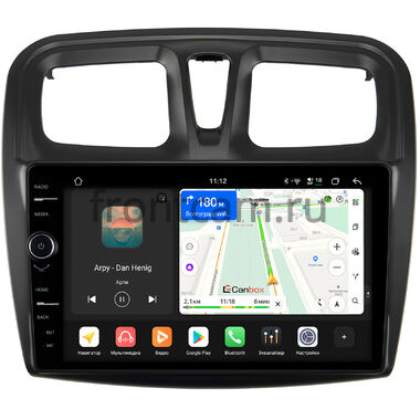 Dacia Sandero 2 (Stepway) 2012-2016 Canbox PRO-Line 7871-1090 на Android 13 (4G-SIM, 6/128, DSP, QLed)