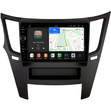 Subaru Legacy 5, Outback 4 2009-2014 (черная, левый руль) Canbox PRO-Line 7876-9-0087 на Android 13 (4G-SIM, 12/256, DSP, QLed)