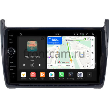 Volkswagen Polo 5 2009-2020 (глянцевая) Canbox PRO-Line 7876-9-0490 на Android 13 (4G-SIM, 12/256, DSP, QLed)