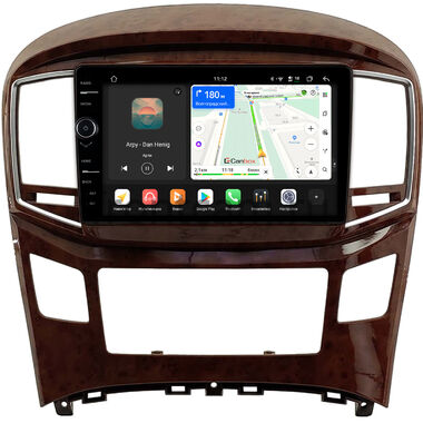 Hyundai Grand Starex, H1 2 2015-2021 (глянцевая, цвет под дерево) Canbox H-Line 8845-9-0579 на Android 14 (4G-SIM, 8/128, DSP, QLed)