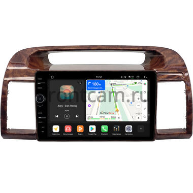 Toyota Camry XV30 2001-2006 (под дерево, тип 2) Canbox PRO-Line 7876-9-0643 на Android 13 (4G-SIM, 12/256, DSP, QLed)