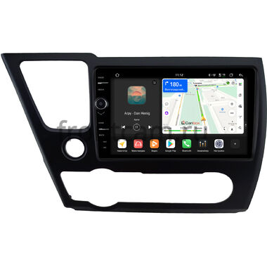 Honda Civic 9 4D 2013-2017 (матовая, левый руль, седан) Canbox PRO-Line 7875-9-0831 на Android 13 (4G-SIM, 8/256, DSP, QLed)