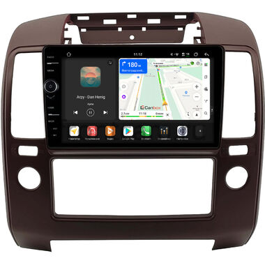Nissan Navara 3 (D40) 2004-2015 (цвет марун) Canbox PRO-Line 7875-9-0900 на Android 13 (4G-SIM, 8/256, DSP, QLed)