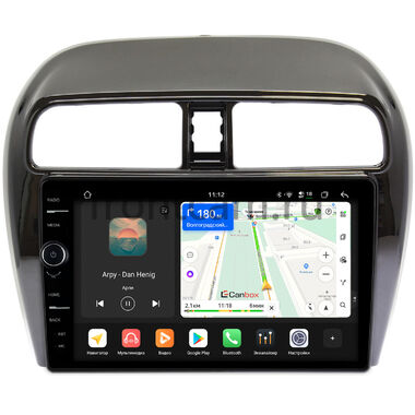 Mitsubishi Mirage 6 2012-2026 Canbox H-Line 8845-9-129 на Android 14 (4G-SIM, 8/128, DSP, QLed)