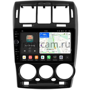 Hyundai Getz 2002-2011 (черная) Canbox PRO-Line 7875-9-1321 на Android 13 (4G-SIM, 8/256, DSP, QLed)