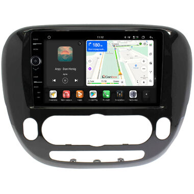 Kia Soul 2 2013-2019 (авто без климат-контроля, глянцевая) Canbox PRO-Line 7876-9-157 на Android 13 (4G-SIM, 12/256, DSP, QLed)