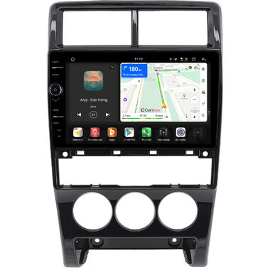 Lada Priora 2013-2018 (черная, глянцевая) Canbox H-Line 8843-9-1610 на Android 14 (4G-SIM, 4/64, DSP, QLed)