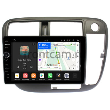 Honda Civic 6 1995-2000 (авто без климат-контроля, правый руль) Canbox PRO-Line 7876-9-226 Android 13 (4G-SIM, 12/256, DSP, QLed)