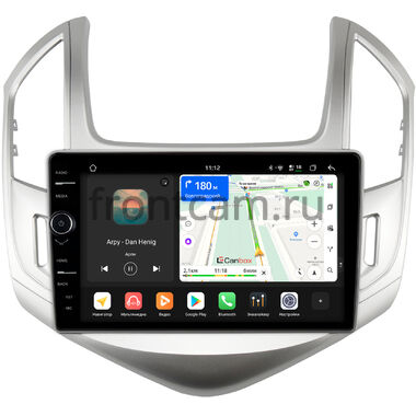 Chevrolet Cruze 2012-2016 (серебро) Canbox PRO-Line 7875-9-242 на Android 13 (4G-SIM, 8/256, DSP, QLed)