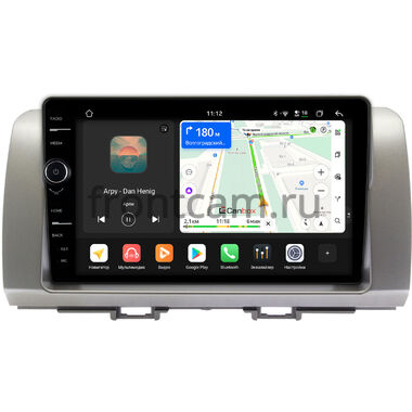 Toyota bB 2 2005-2016 (серебристая) Canbox H-Line 8843-9-396 на Android 14 (4G-SIM, 4/64, DSP, QLed)