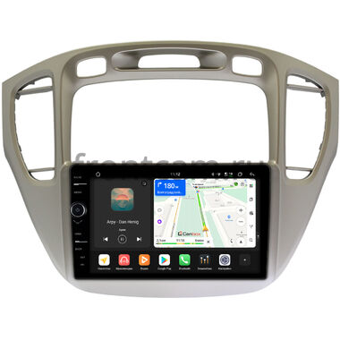 Toyota Highlander (U20), Kluger (XU20) 2000-2007 (серебро, для авто без монитора) Canbox PRO-Line 7876-9-409 на Android 13 (4G-SIM, 12/256, DSP, QLed)