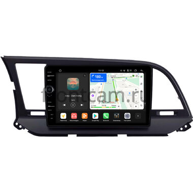 Hyundai Elantra 6 (AD) 2015-2019 (для авто без камеры) Canbox H-Line 8844-9020 на Android 14 (4G-SIM, 6/128, DSP, QLed)