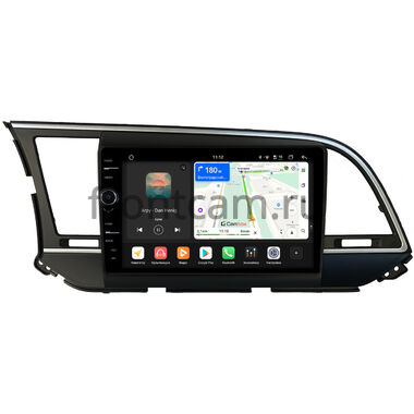 Hyundai Elantra 6 (AD) 2015-2019 (для авто без камеры) Canbox H-Line 8845-9025 на Android 14 (4G-SIM, 8/128, DSP, QLed)
