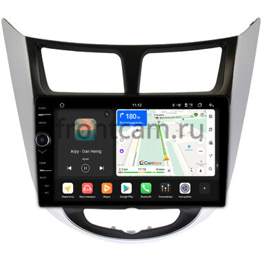 Hyundai Solaris, Accent 4 2010-2019 Canbox PRO-Line 7876-9027 на Android 13 (4G-SIM, 12/256, DSP, QLed)