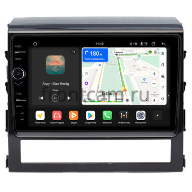 Toyota Land Cruiser 200 2016-2021 (для авто без надписи JBL Synthesis) Canbox H-Line 8844-9047 на Android 14 (4G-SIM, 6/128, DSP, QLed)