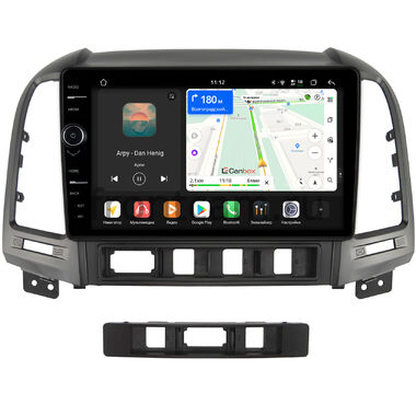 Hyundai Santa Fe 2 2005-2012 Canbox PRO-Line 7874-9052 на Android 13 (4G-SIM, 6/128, DSP, QLed)