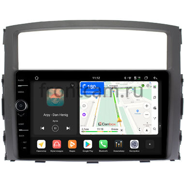 Mitsubishi Pajero 4 2006-2024 (для авто без Rockford) Canbox H-Line 8844-9069 на Android 14 (4G-SIM, 6/128, DSP, QLed)
