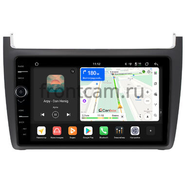Volkswagen Polo 5 2009-2020 (матовая) Canbox PRO-Line 7876-9091 на Android 13 (4G-SIM, 12/256, DSP, QLed)