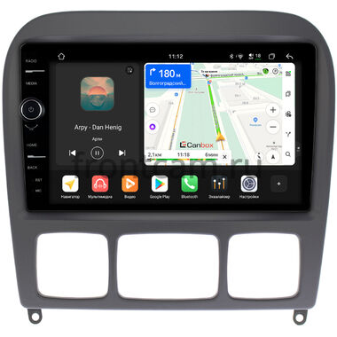 Mercedes S-klasse (w220) 1998-2005 Canbox PRO-Line 7874-9151 на Android 13 (4G-SIM, 6/128, DSP, QLed)