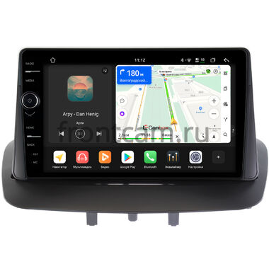 Renault Fluence, Megane 3 2008-2016 Canbox PRO-Line 7875-9215 на Android 13 (4G-SIM, 8/256, DSP, QLed)