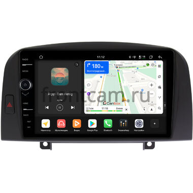 Hyundai Sonata 5 (NF) 2004-2007 (черная) Canbox PRO-Line 7874-9259 на Android 13 (4G-SIM, 6/128, DSP, QLed)