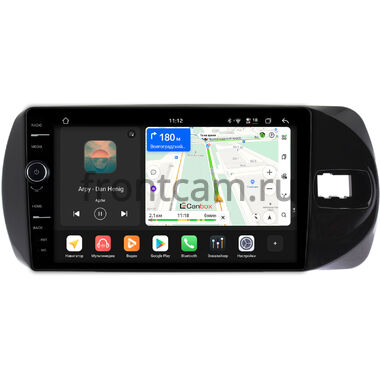 Toyota Vitz 3 (XP130) 2014-2020 (Тип 1) Canbox H-Line 8845-9374 на Android 14 (4G-SIM, 8/128, DSP, QLed)