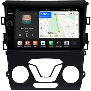 Ford Mondeo 5 2014-2022, Fusion 2 (North America) 2012-2016 (для авто с маленьким экраном) Canbox PRO-Line 7876-9-096 на Android 13 (4G-SIM, 12/256, DSP, QLed)