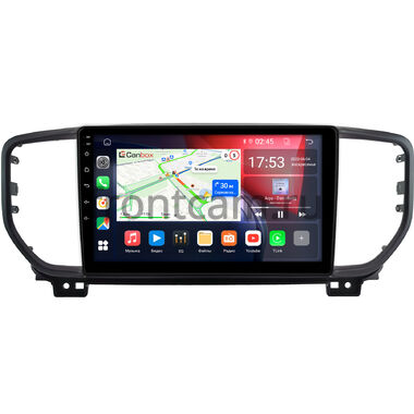 Kia Sportage 4 2018-2022 Canbox RS9-9-0638 1.5/32 Android 10 (для авто с камерой, черная) (IPS, DSP, CarPlay)