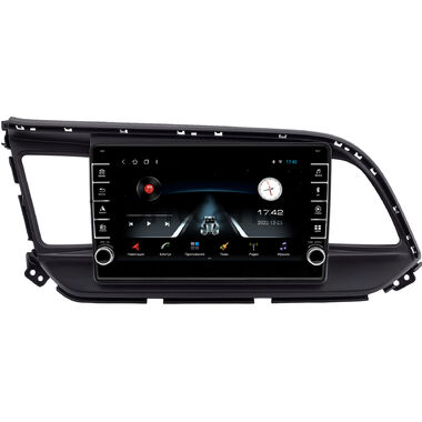 Hyundai Elantra 6 (AD) (2018-2020) (черная) OEM BRK9-9207 1/16 на Android 10