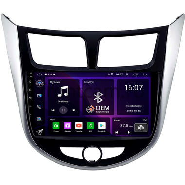 Hyundai Solaris, Accent 4 2010-2019 OEM GT9-2275 2/16 на Android 10