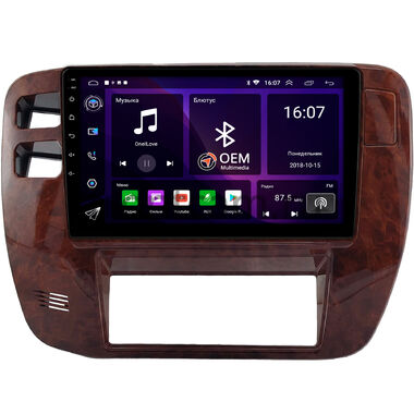 Nissan Patrol (Y61) 1997-2004 (цвет дерево) OEM RK9-0333 на Android 10 (CarPlay, AHD, 1/32)