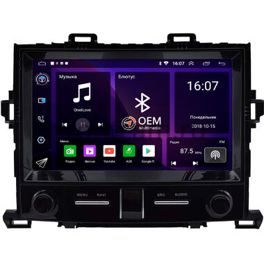 Toyota Alphard 2, Vellfire 2008-2015 OEM RK9-0392 на Android 10 (CarPlay, AHD, 1/32)