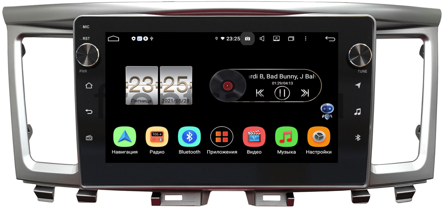 Штатная магнитола Infiniti QX60 (2016-2020) OEM BPX609-006 на Android 10 (4/64,