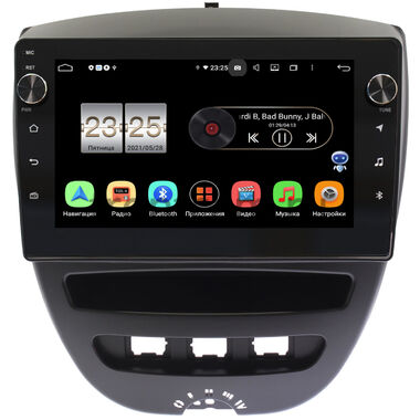 Toyota Aygo (2005-2014) OEM BPX610-1152 на Android 10 (4/64, DSP, IPS, с крутилками)